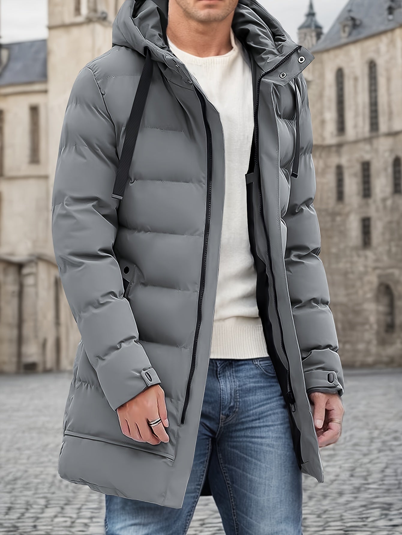 R&B | Wattierte Winterjacke