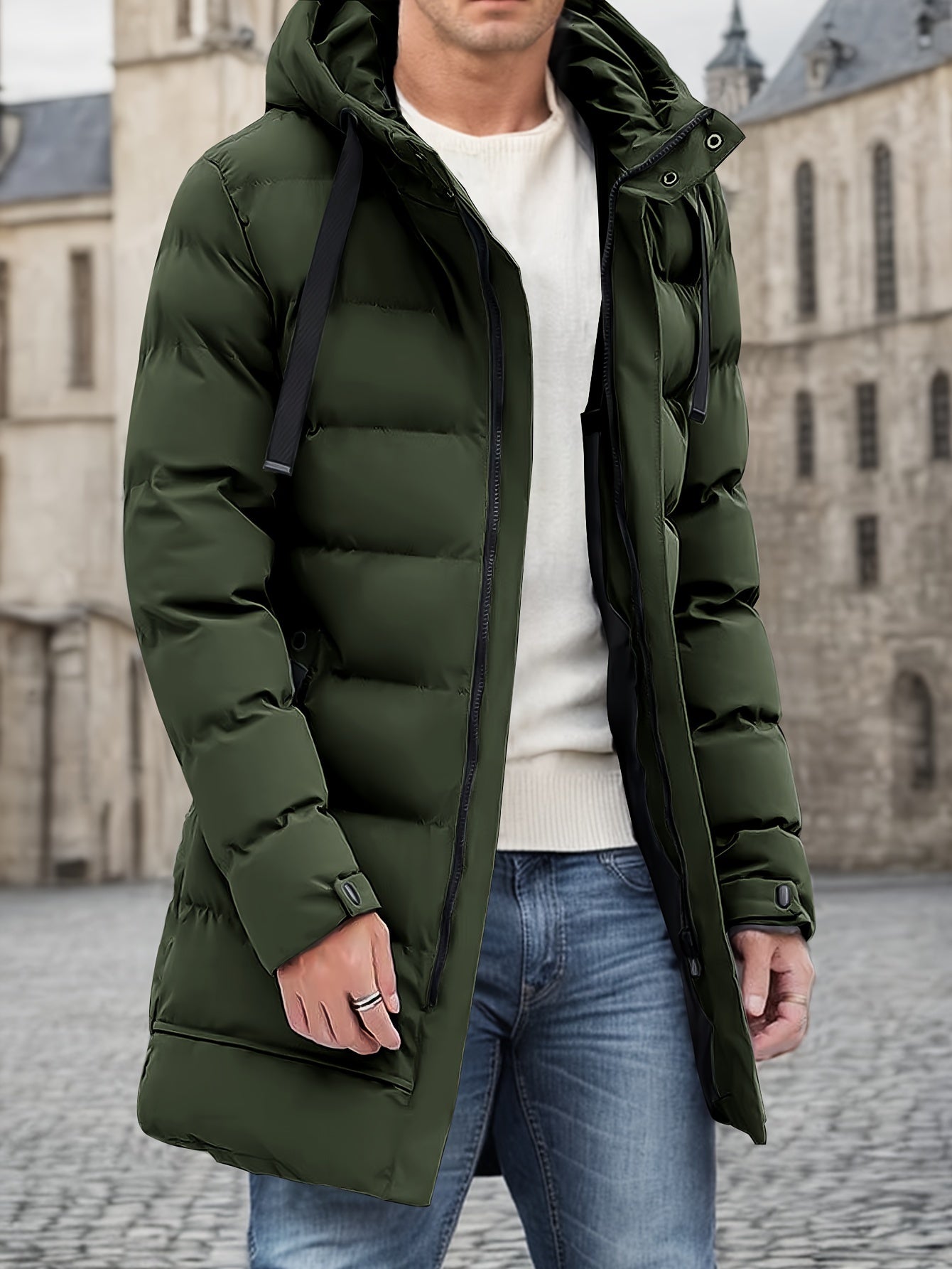R&B | Wattierte Winterjacke