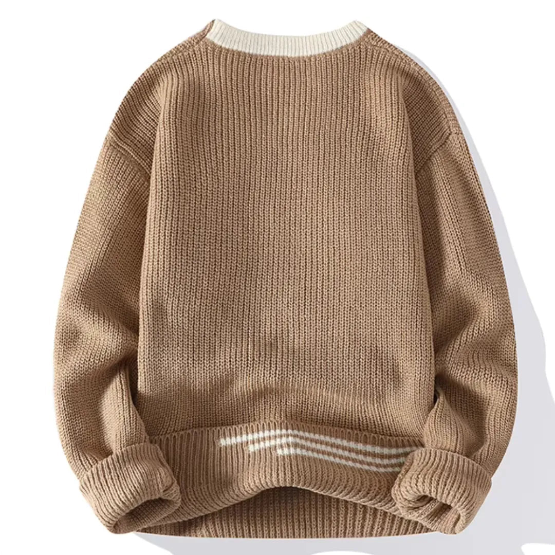 R&B | Crewneck Pullover Aus Weichem Strick