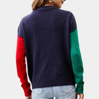 R&B | Weihnachts-Pullover Frauen Fröhlicher Strick Weihnachts-Pullover