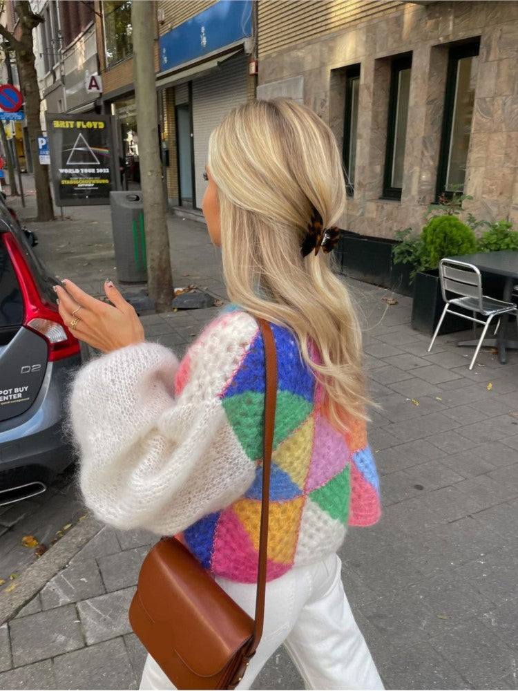 R&B | Strickjacke Farbenfroh & Fröhlich