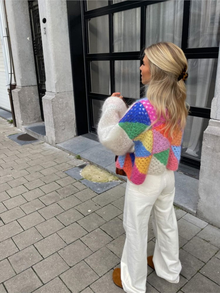 R&B | Strickjacke Farbenfroh & Fröhlich