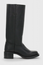 Kniehohe Stiefel | Niedriger Absatz | Breiter Absatz | Stiefel mit Absatz | Damenstiefel R&B