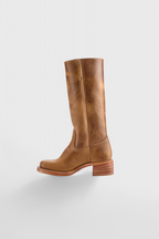 Kniehohe Stiefel | Niedriger Absatz | Breiter Absatz | Stiefel mit Absatz | Damenstiefel R&B