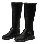 R&B | Damenschuhe mit Schnalle Blockabsatzschuhe
