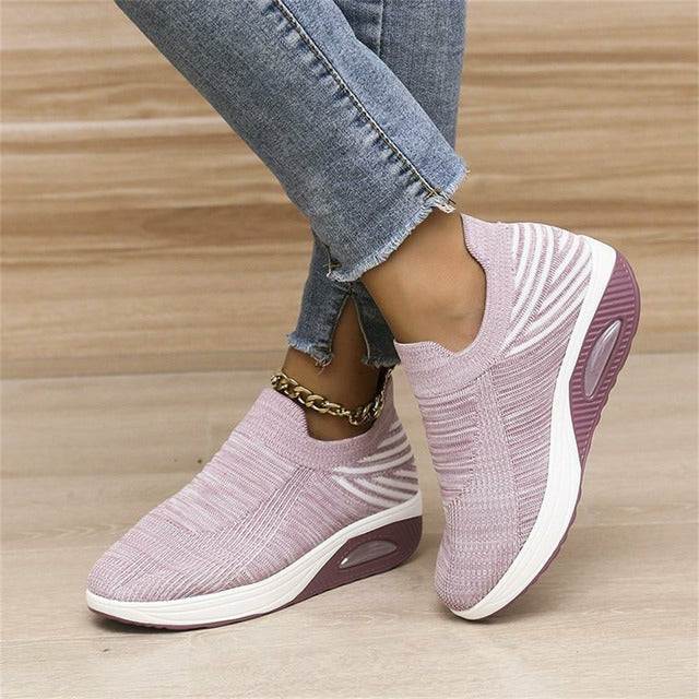Ergonomischer Mesh-Sneaker mit Luftpolsterung für Damen – Alina R&B
