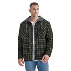 R&B | Herren Outdoorjacke kariert mit Isolierung & wasserabweisender Beschichtung