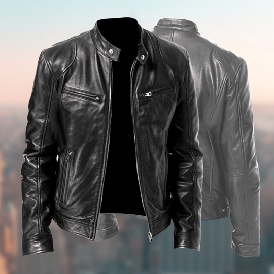 R&B | Zeitlose Lederjacke für Herren