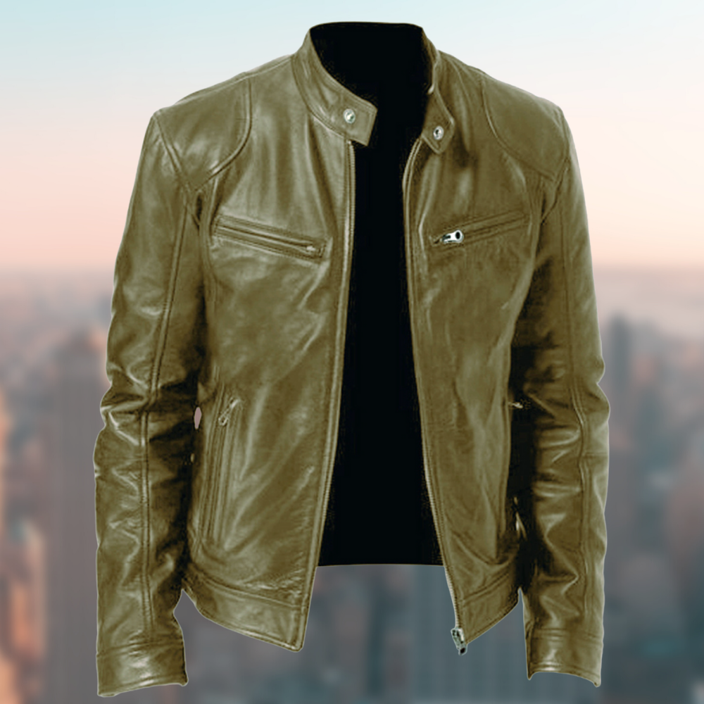 R&B | Zeitlose Lederjacke für Herren