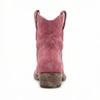 Kurze Cowboy-Stiefel | Western | Wildleder | Knöchel-Stiefel | Damenstiefel R&B