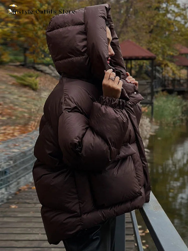R&B | Hoodie-Jacke - Bequeme und warme Mittelschichtjacke mit Reißverschluss und lockerer Passform