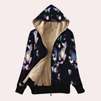 R&B | Warme Winter Kapuzenjacke für Damen