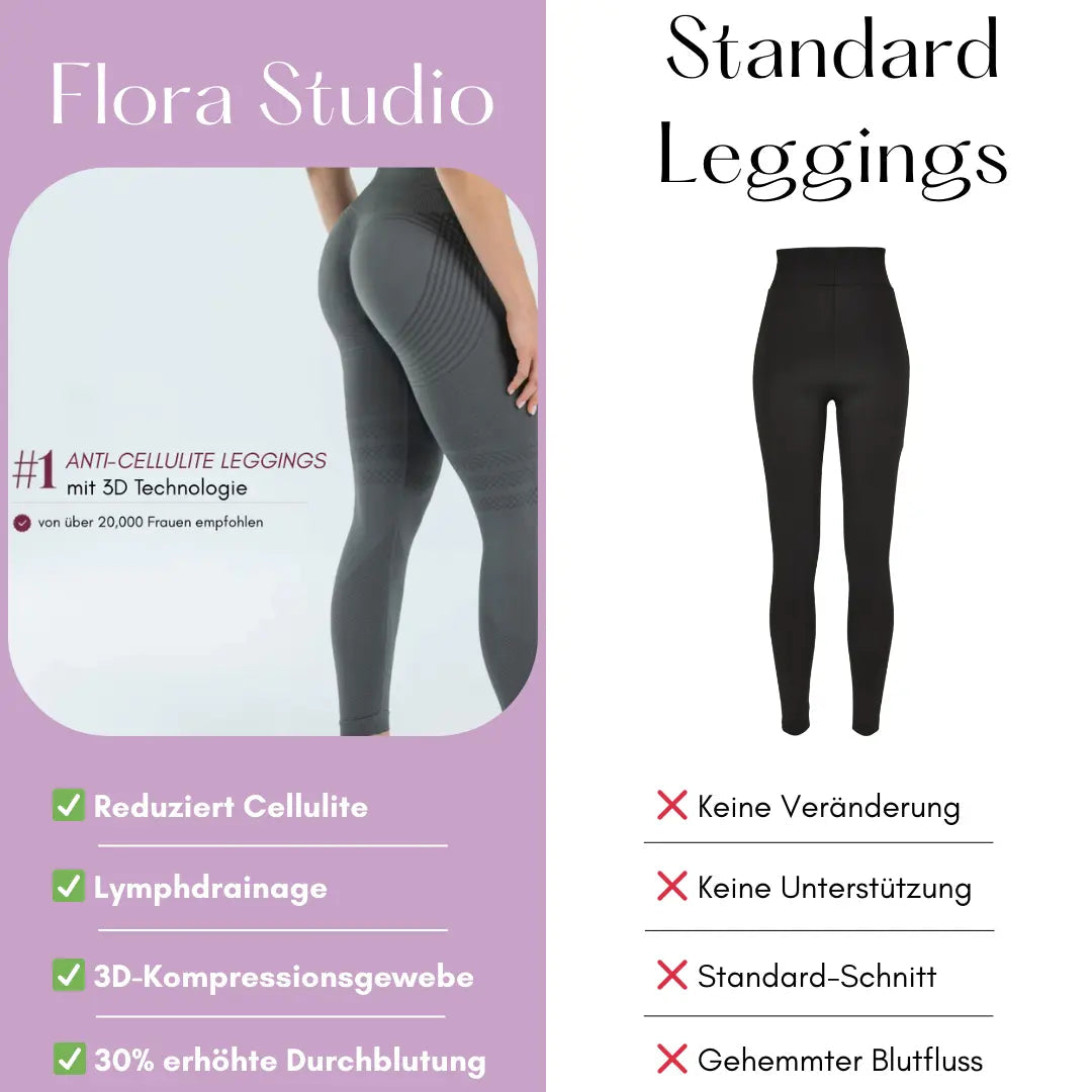 Damen Leggings Figurformend Stretch