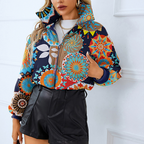R&B | Trendige Abgeschnittene Herbstjacke für Damen