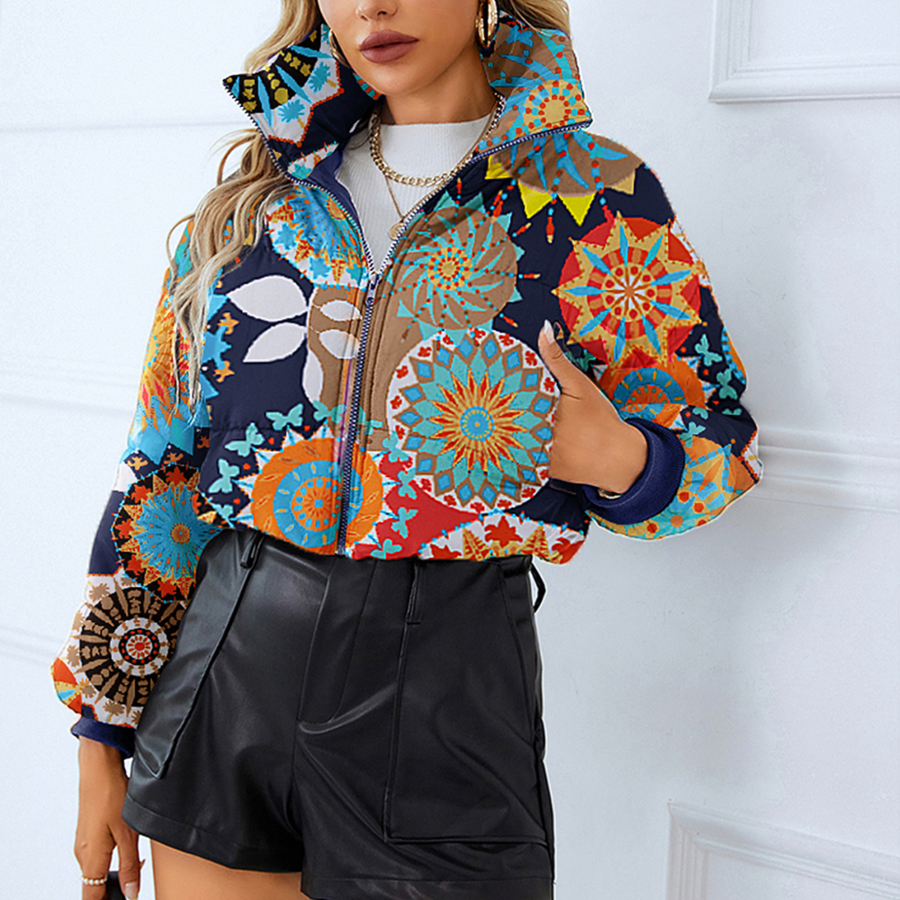 R&B | Trendige Abgeschnittene Herbstjacke für Damen