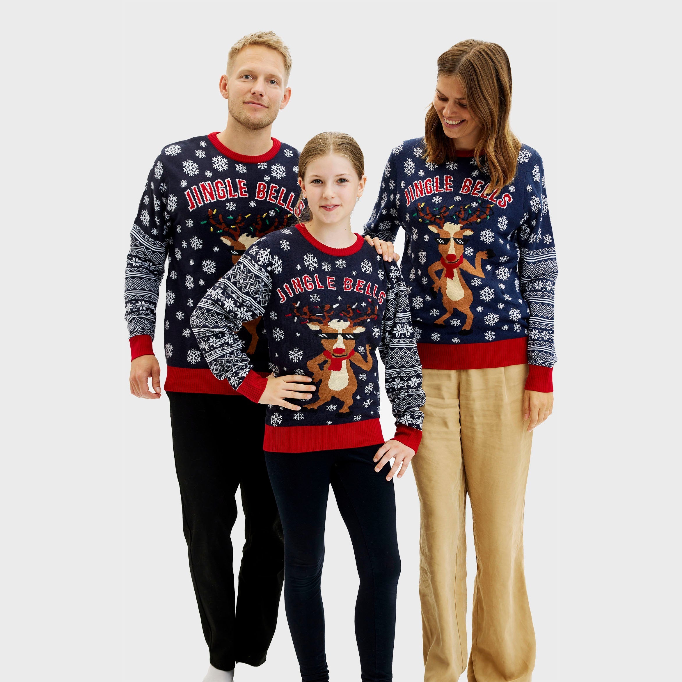 R&B | Jingle Bells Weihnachts-Pullover Herren