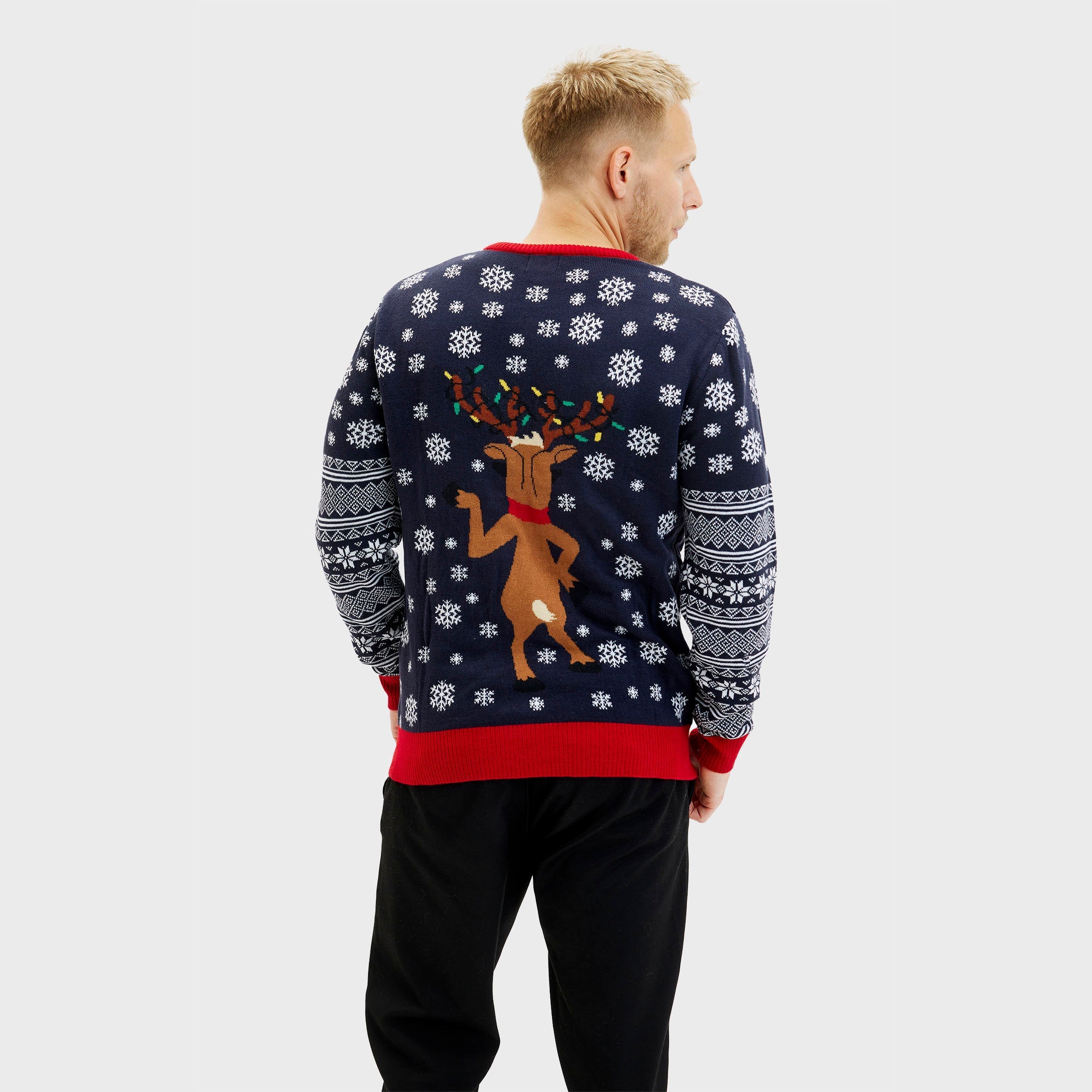 R&B | Jingle Bells Weihnachts-Pullover Herren