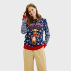 R&B | Jingle Bells Weihnachts-Pullover Frauen
