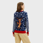 R&B | Jingle Bells Weihnachts-Pullover Frauen
