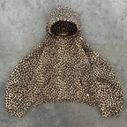 R&B | Luxe Damen Kapuzenpullover mit Pantherdruck