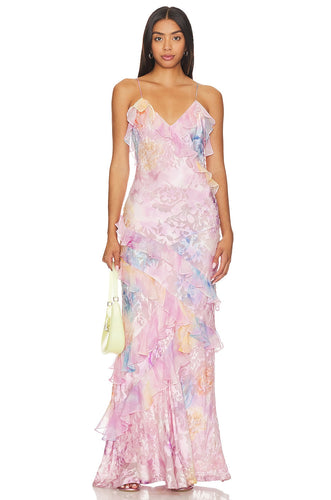 R&B | Ärmelloses Langes Kleid