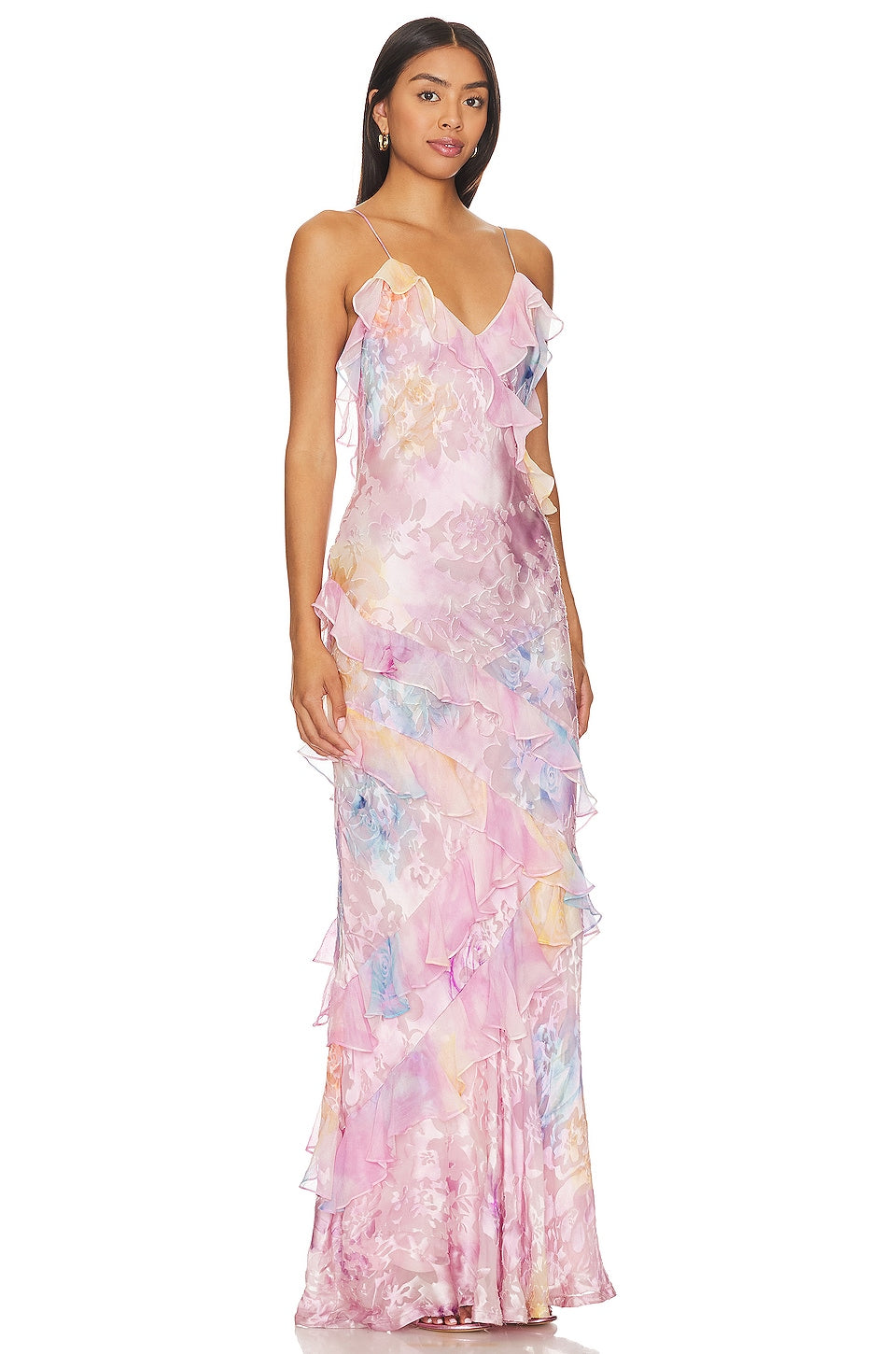 R&B | Ärmelloses Langes Kleid