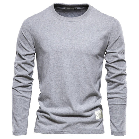 R&B - Stilvolle und Bequeme Klassische Lange Ärmel T-Shirt für Männer