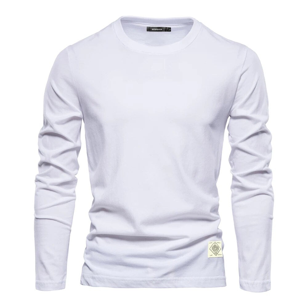 R&B | Stilvolle und Bequeme Klassische Lange Ärmel T-Shirt für Männer