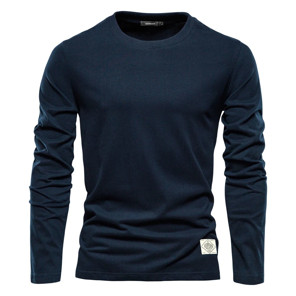 R&B - Stilvolle und Bequeme Klassische Lange Ärmel T-Shirt für Männer
