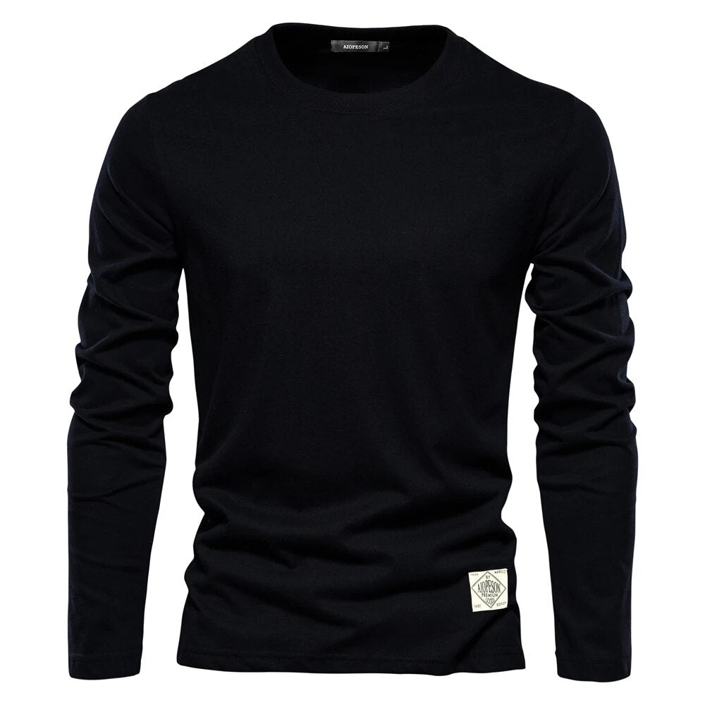 R&B - Stilvolle und Bequeme Klassische Lange Ärmel T-Shirt für Männer