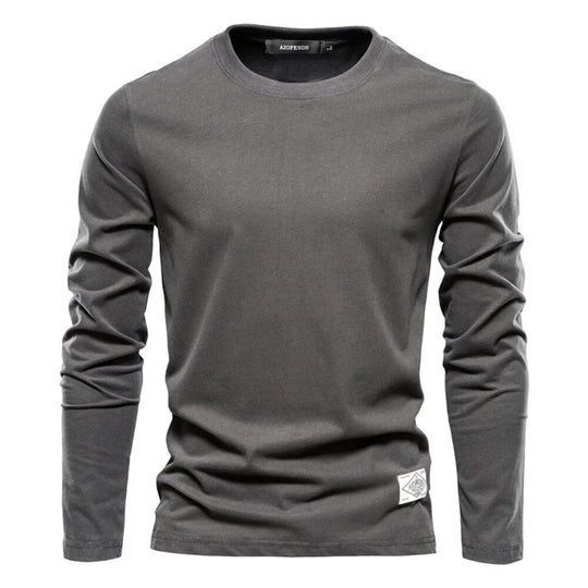 R&B - Stilvolle und Bequeme Klassische Lange Ärmel T-Shirt für Männer