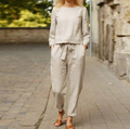 R&B | Sommerkleid-Set für Frauen aus Baumwolle