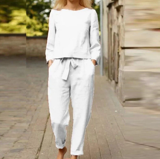 R&B | Sommerkleid-Set für Frauen aus Baumwolle