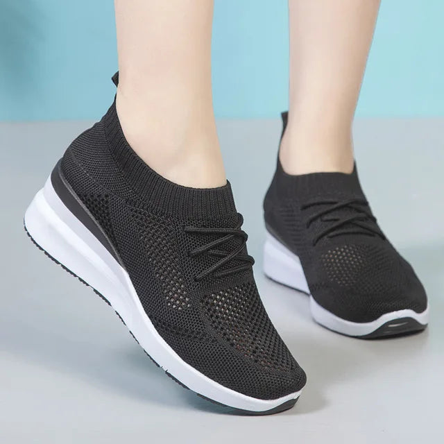 Rosa Komfort Sneakers R&B