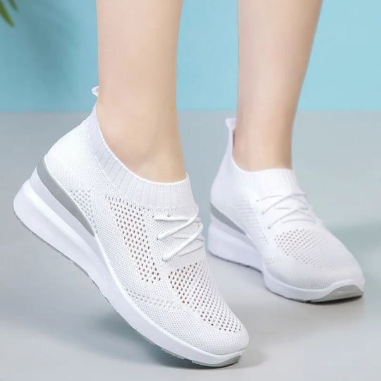 Rosa Komfort Sneakers R&B