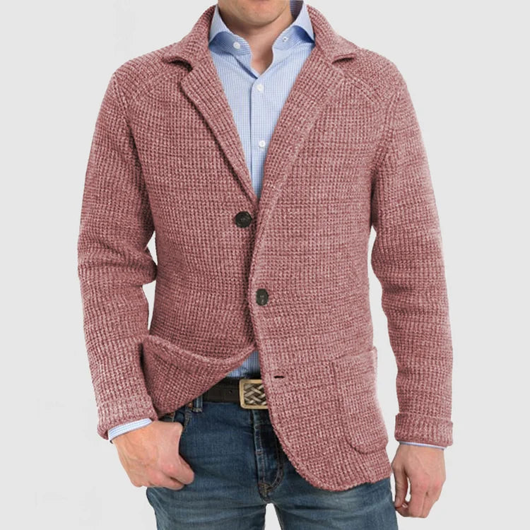 R&B | Herren Strickblazer mit zwei Knöpfen