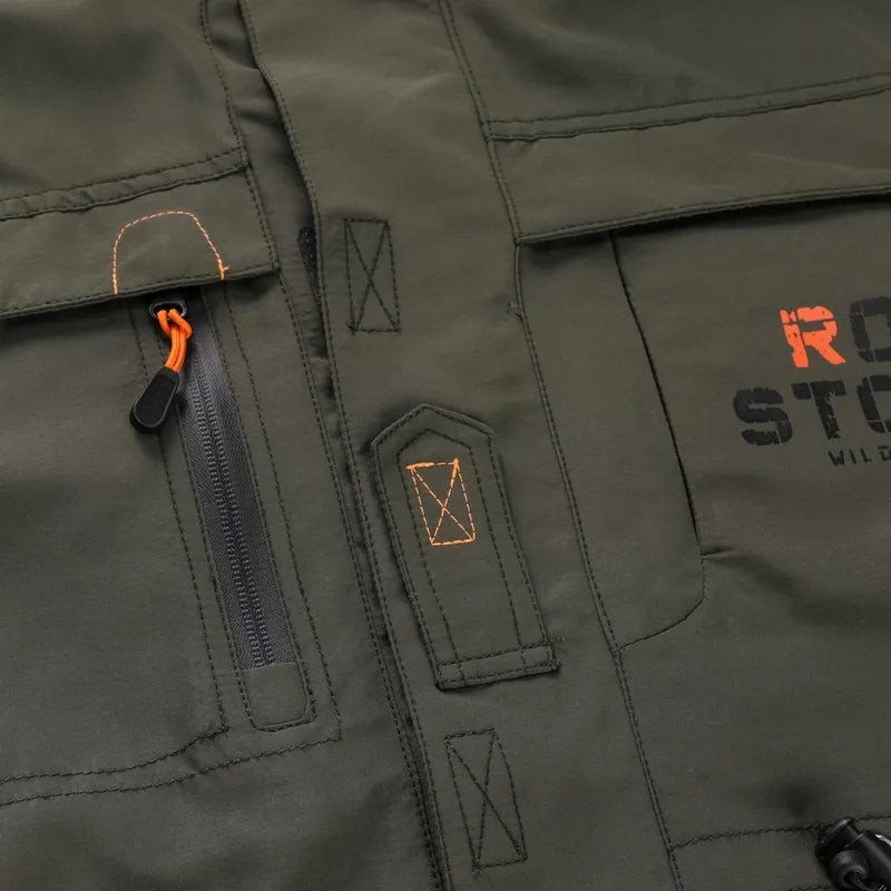 R&B | Winddichtes Windjacke mit abnehmbarer Kapuze