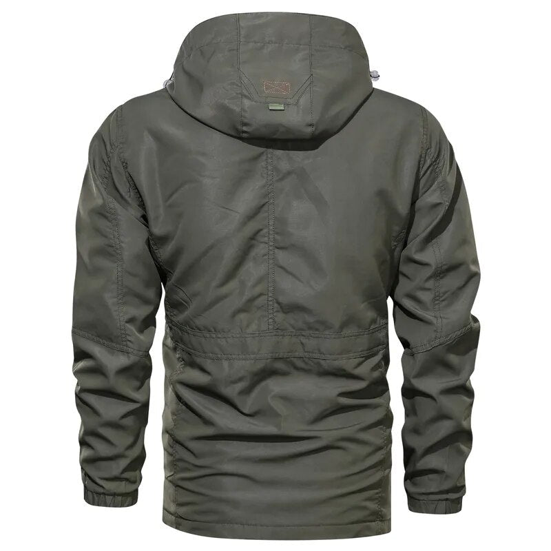 R&B | Winddichtes Windjacke mit abnehmbarer Kapuze