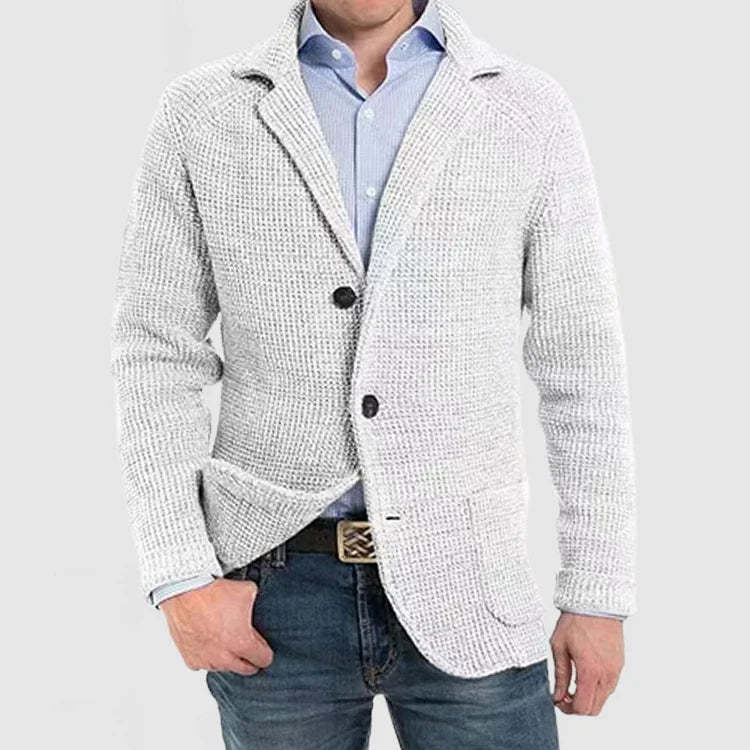 R&B | Herren Strickblazer mit zwei Knöpfen