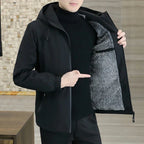 R&B | 2025 Modejacke mit Kapuze Windjacke
