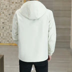 R&B | 2025 Modejacke mit Kapuze Windjacke