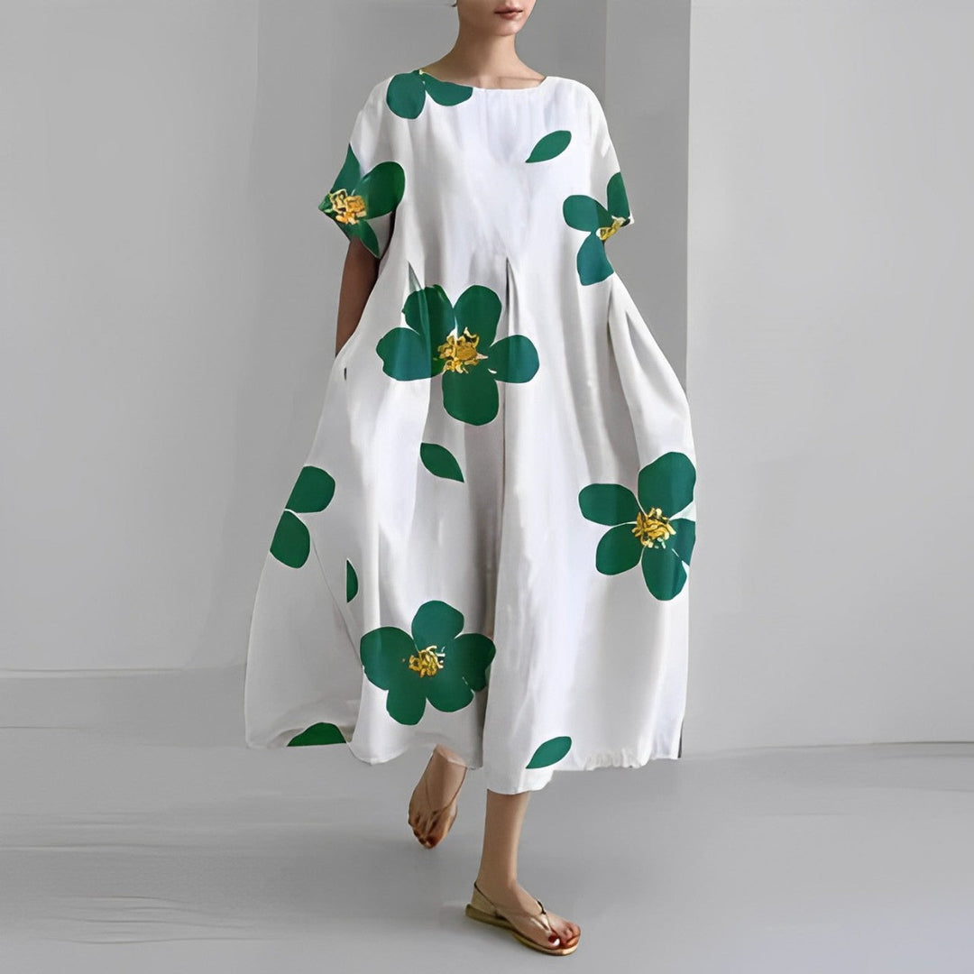 I Boho Frühlingskleid