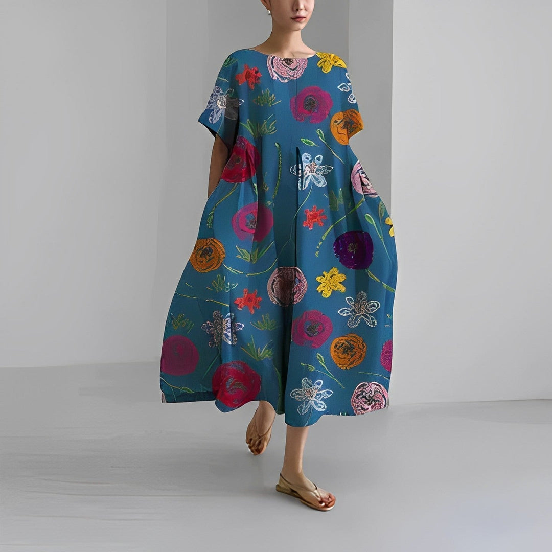 I Boho Frühlingskleid