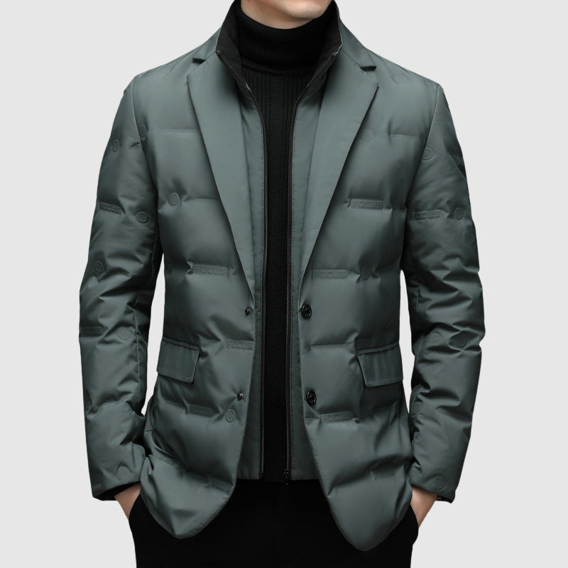 R&B | Entendaunen-Isolierter Puffer-Blazer