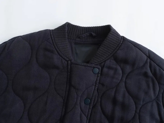 – Baumwolljacke mit Rundhalsausschnitt