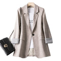 R&B | lässiger Blazer mit langen Ärmeln