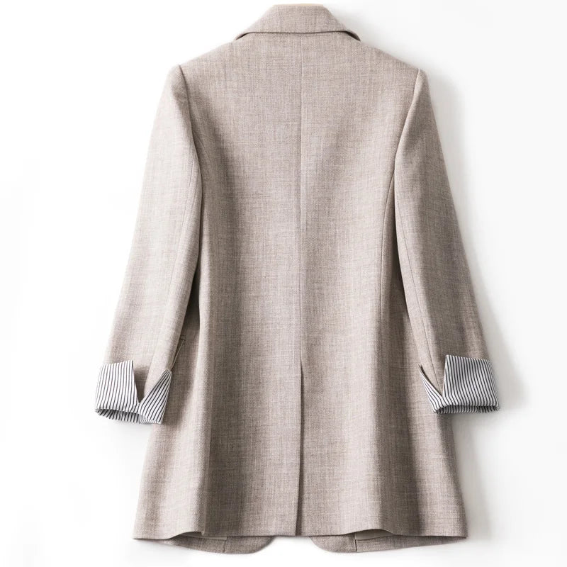 Damen Freizeit-Blazer mit langenÄrmeln