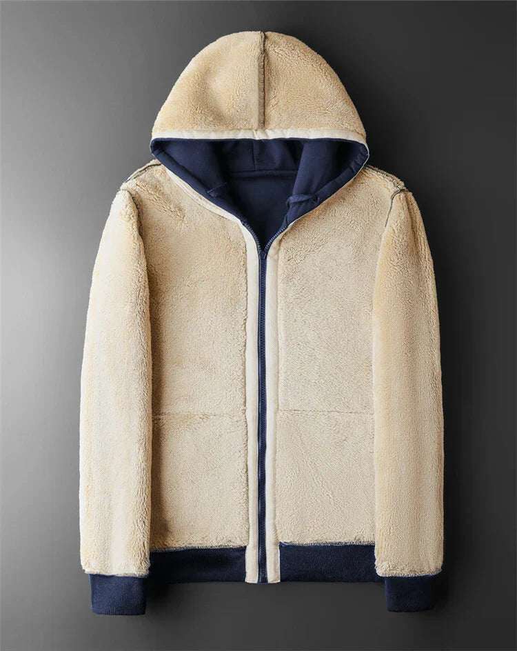 R&B | Winterjacke Herren Warm Ergonomisches Hoodie