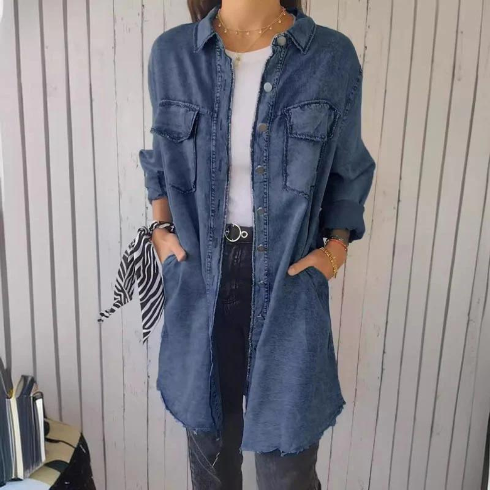 R&B | Bequemer Sommer-Denim-Mantel