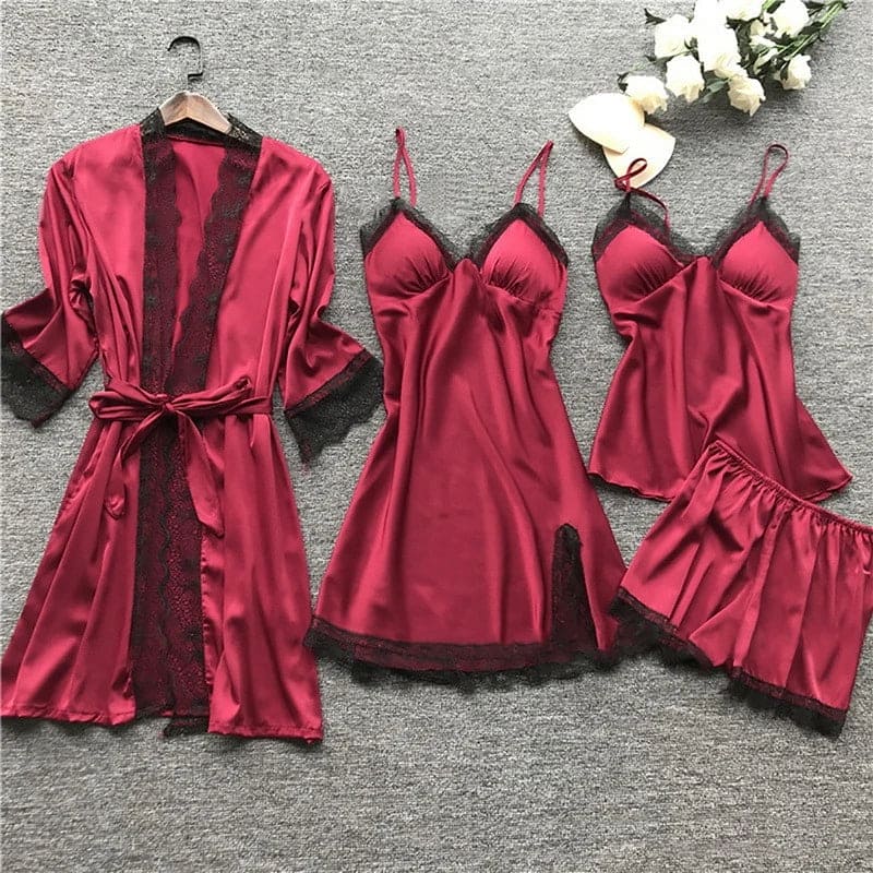 R&B | Satin Pyjama Set